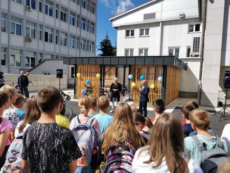 Otvoritev kolesarnice